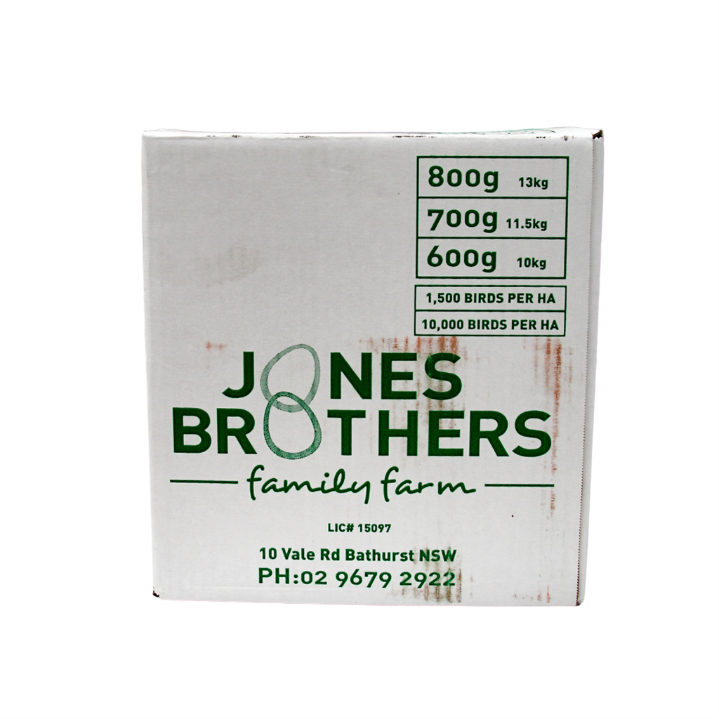 EGGS FREERANGE 850G TRAY JONES BROTHERS Food & Dairy Co